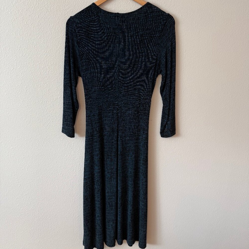 Chico's Faux Wrap Travelers Dress‎ Size 0 Small/Medium - Picture 4 of 6